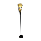 Lamp post 1950s wrought metal