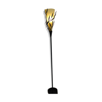 Lampadaire années 1950 métal forgé