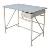 Table industrielle de métier haute métal et formica