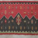Soumak Kilim Rug 140 x 96 cm antique Handwoven Shahsavan