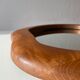 Wooden apple mirror