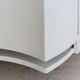 Simon Gavina Italian white lacquered wood  nigthstands, 1970s