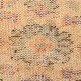6x10 Peach Orange Classic Handmade Vintage Rug, 174x300Cm