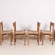 6x Hans J. Wegner Dining Chair CH36 in Oak, 1970s Denmark
