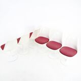 Set of 6 Tulip Chairs By Eero Saarinen For Knoll International, 1970
