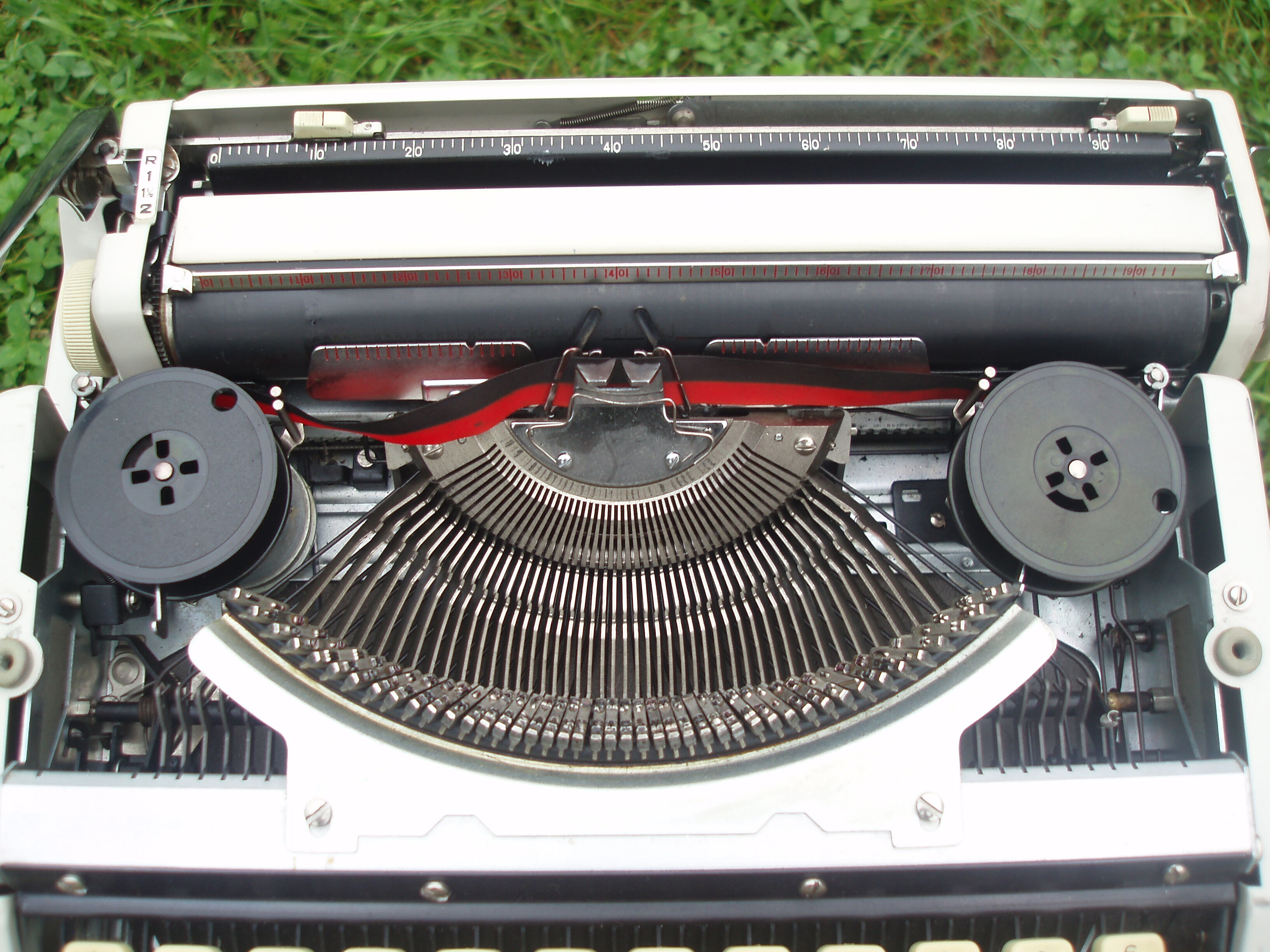 Typewriter Brother of luxury  with suitcase