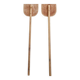 Paire de pagaies en bois