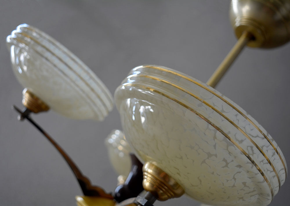 1940's french vintage chandelier