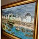 A large painting signed alvaro guillot