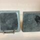 Grey and blue ring holder tray
