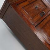 1870s oak apothecary cabinet