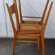 Paire de chaises en hêtre des années 50