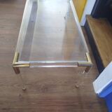 Table de salon en plexiglass, années 1970