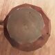 Artisanal wooden jug vase for decoration 1930s/1950s