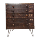 Reworked english edwardian printers draw set