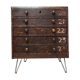 Reworked english edwardian printers draw set