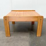 Vintage coffee table in Swedish pine by Yngve Ekström for Swedese, 1970s.