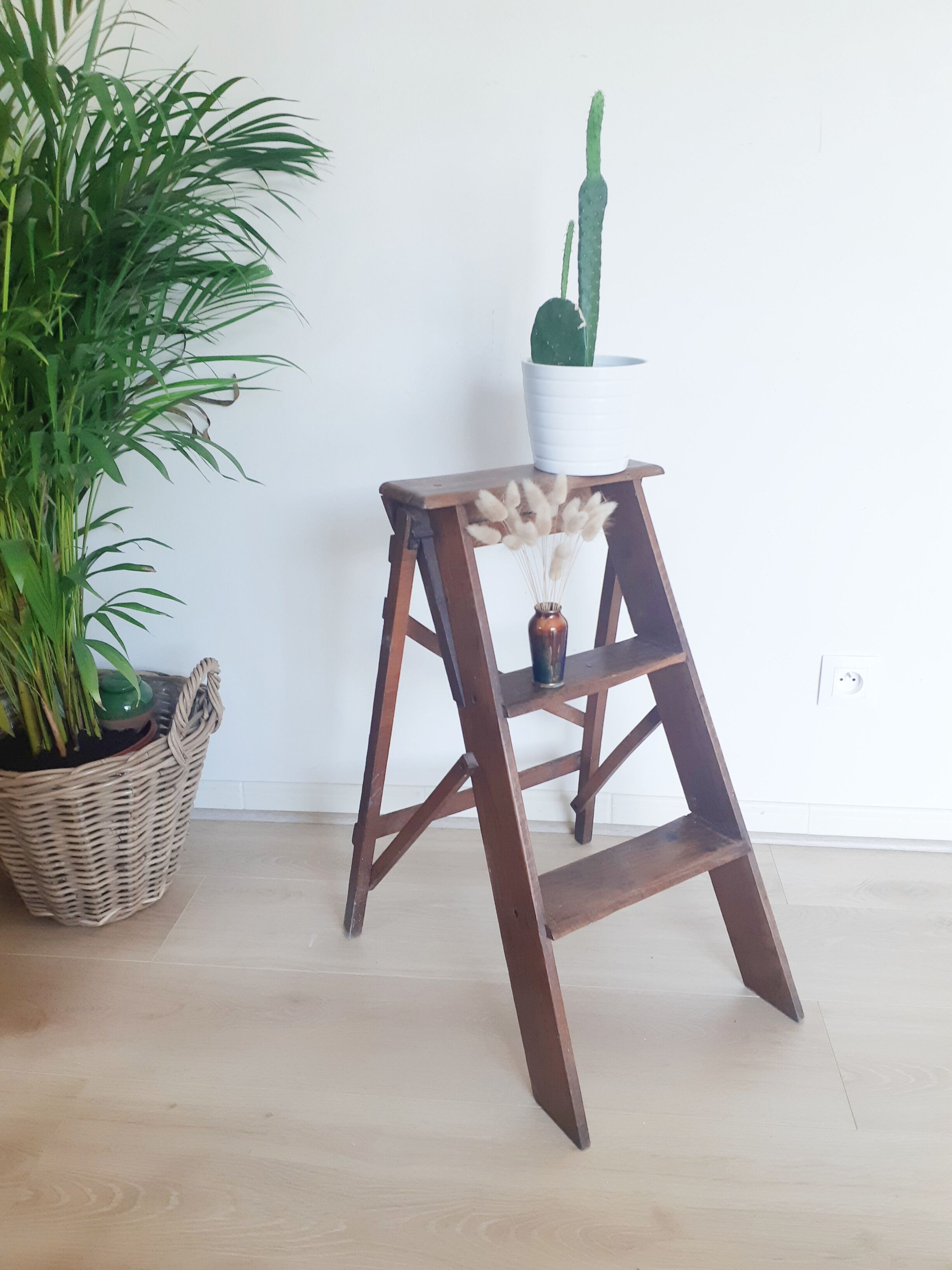 Library stepladder , ladder , 3 steps