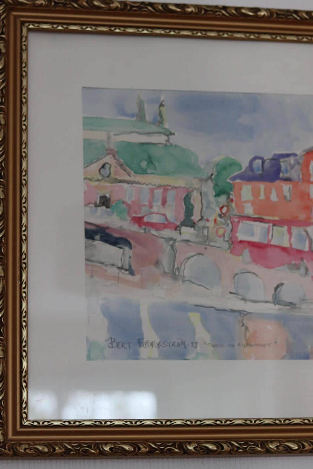 « Le trafic à la Maison du Chevalier » par Bert Forkström