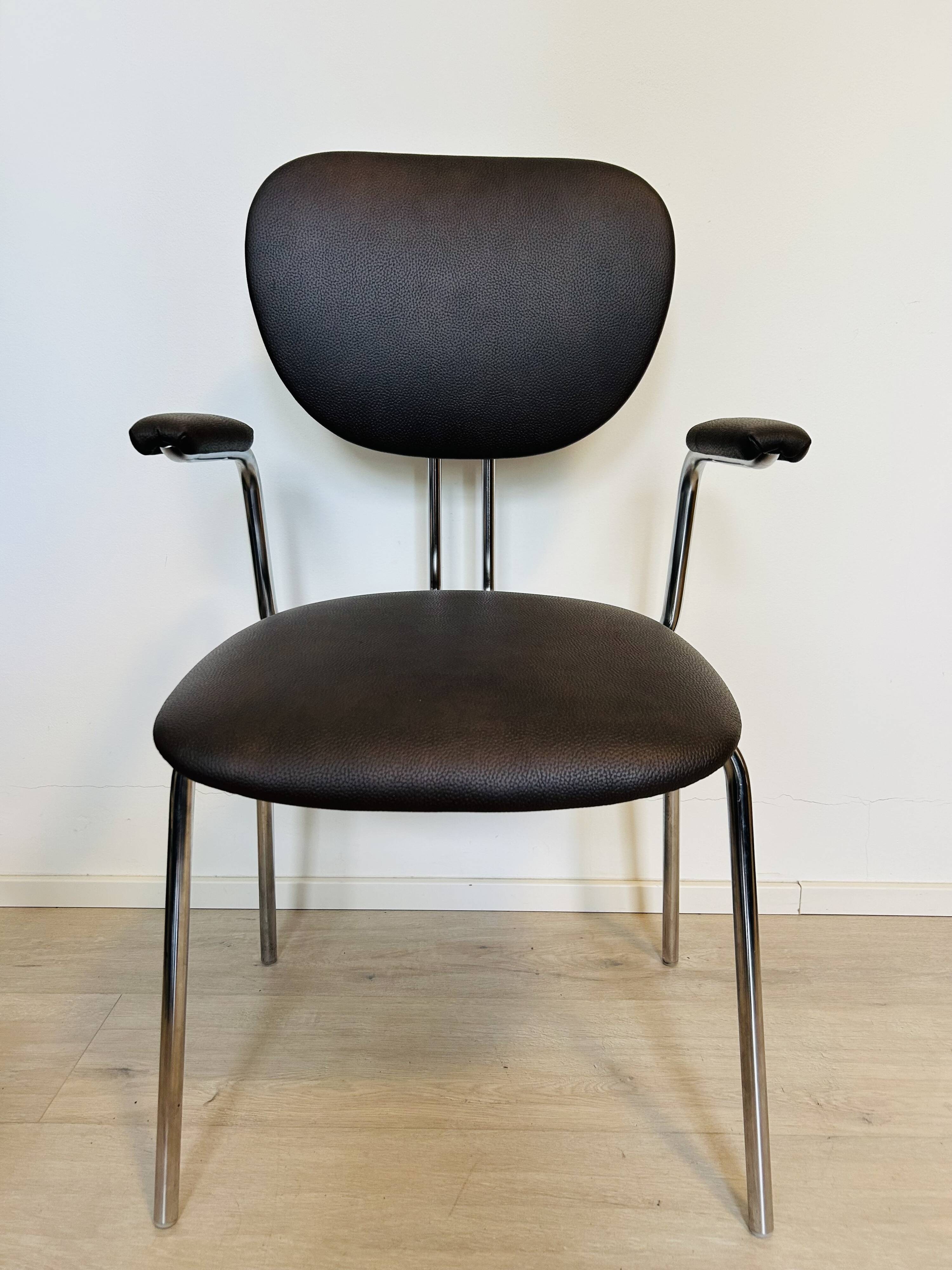 Vintage “Bishop” Desk Chair by Kovona, Czechoslovakia 1970’s