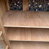 Parisian glass cabinet from La Samaritaine, 1960