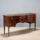 Antique mahogany sideboard with drawers, Italy, late 19th century.