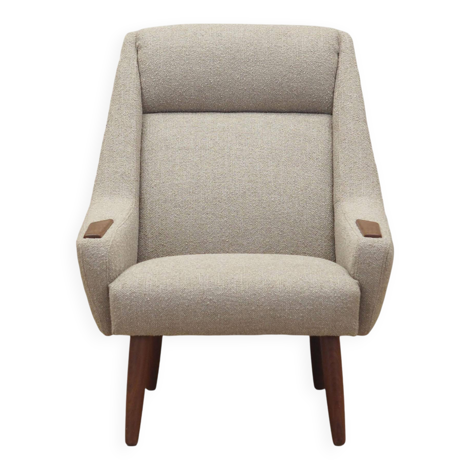 Fauteuil en teck, design danois, années 1960, production : Danemark