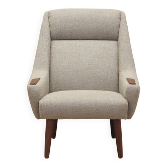 Teak armchair, Danish design, 1960s, production: Denmark