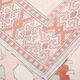 4x6 blue and beige handmade oushak rug