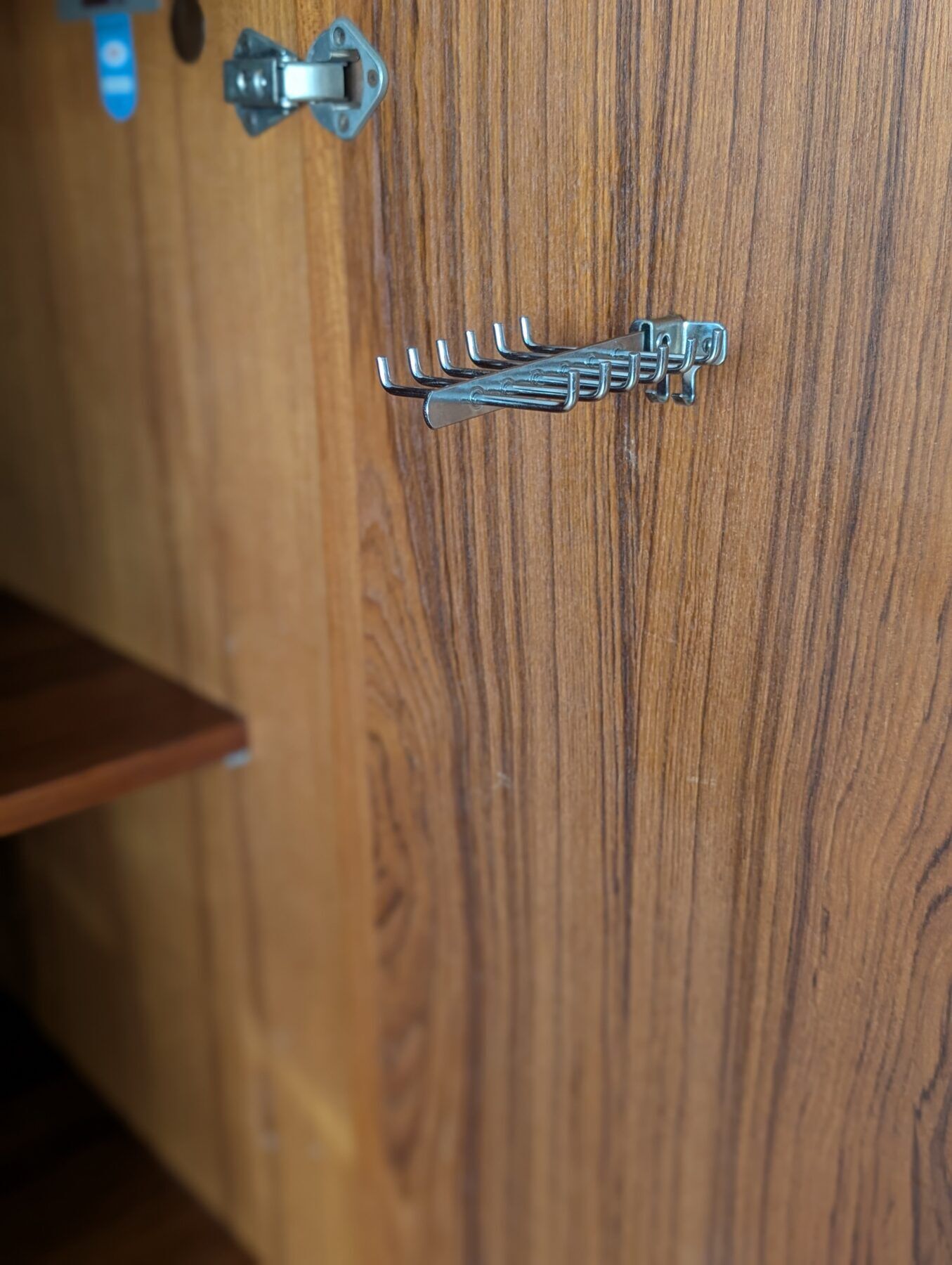 Teak wardrobe Tricoire & Vecchione 1960s