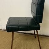 Green Skai chair, 1960s