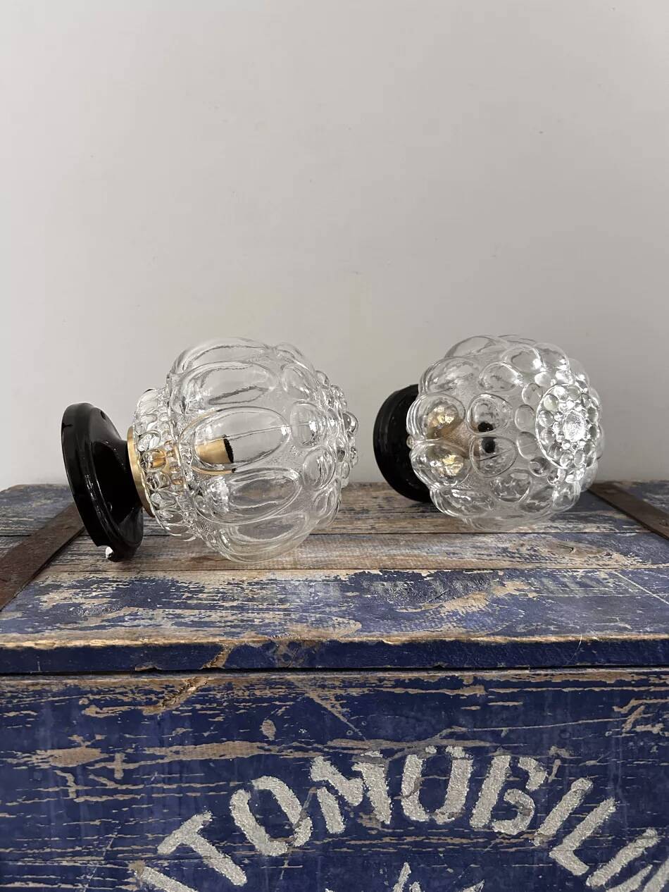 Maire d’appliques murales globe