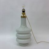 Mid- century design illuminated glass floor, table lamp , 1970’s