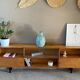 Vintage sideboard 2 levels (shallow)