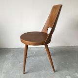 Suite of 6 chairs bistro Baumann, circa 1950.