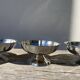 5 stainless steel cups 1970