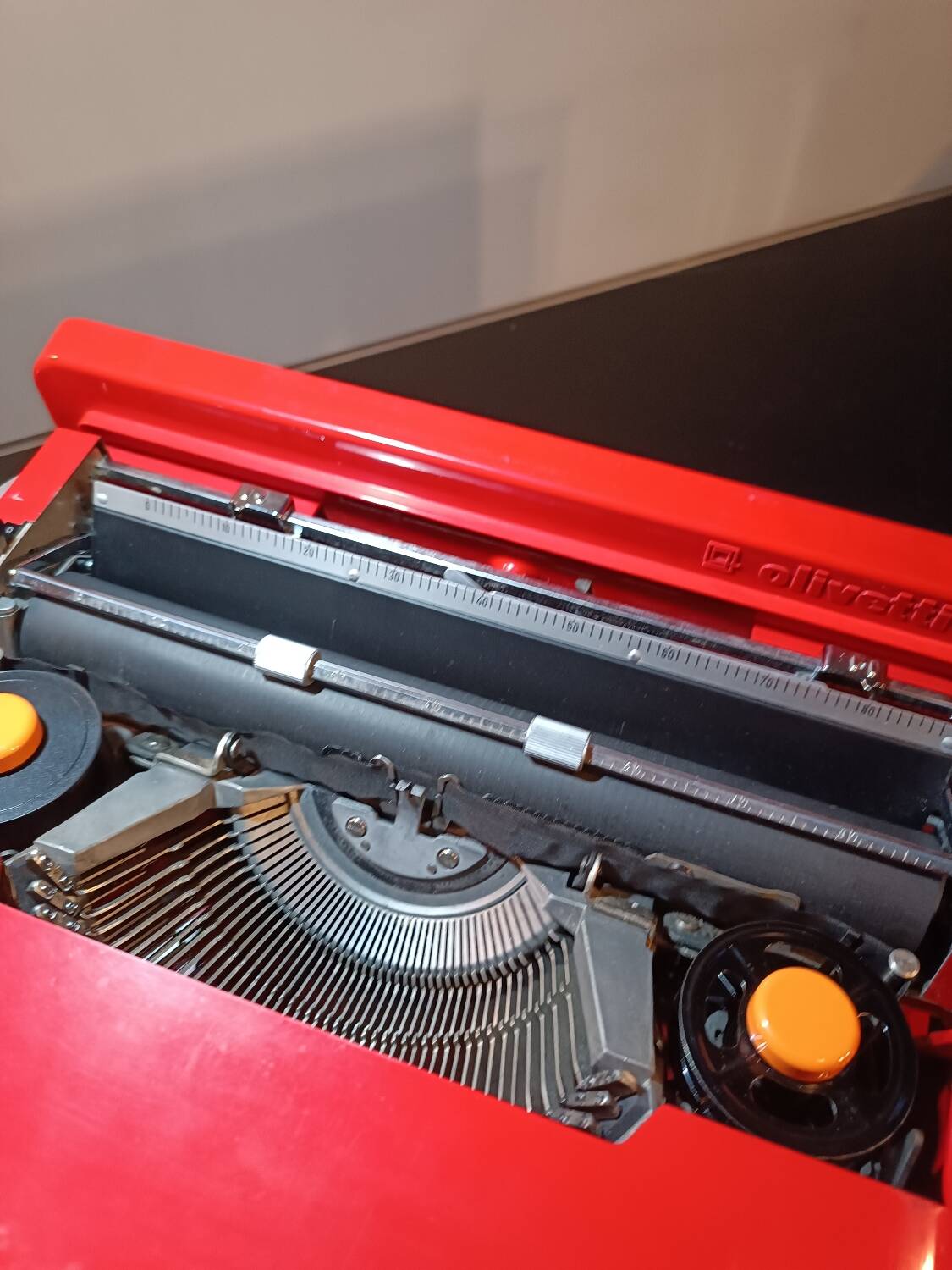 Valentine typewriter by Ettore Sottsass for Olivetti year 1969