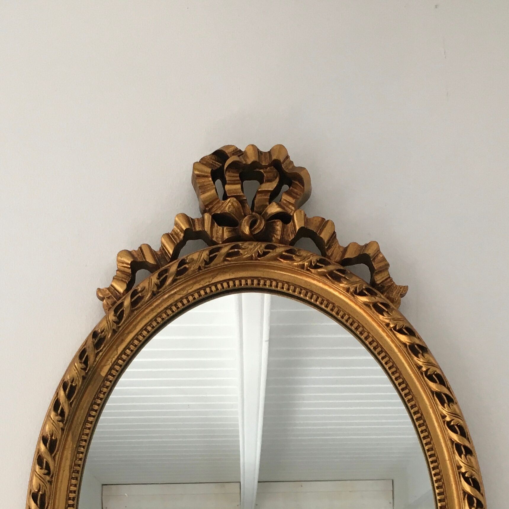 Oval knot mirror 55x35cm