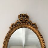 Oval knot mirror 55x35cm