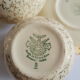 Villeroy and Boch coffee set 9 cups and vintage sugar and milk pot