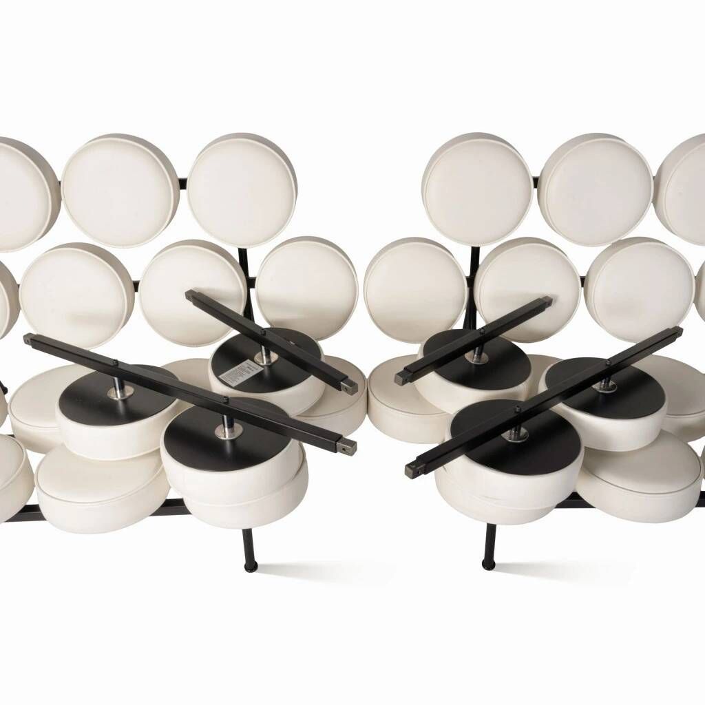 The Marshmallow Sofa by Vitra, based on the 1956 design by George Nelson.