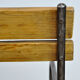 Banc de jardin, années 40