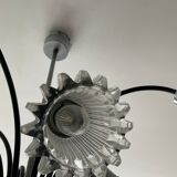Tulip chandelier 8 fires from the 50s and 60s