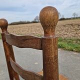 Brutalist low chair