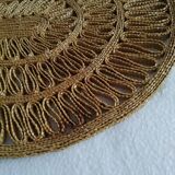 Grand dessous de plat en paille