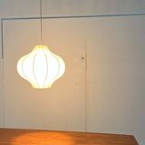 Modern mid-century Cocoon pendant lamp by Friedel Wauer for Goldkant Leuchten, 1960s.