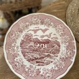2 English Landscape serving dishes