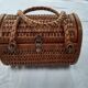 1950s wicker basket