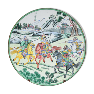 Canton enamels round dish