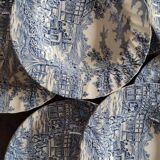 Deep plates "Coaching Days" – Alfred Meakin, Staffordshire